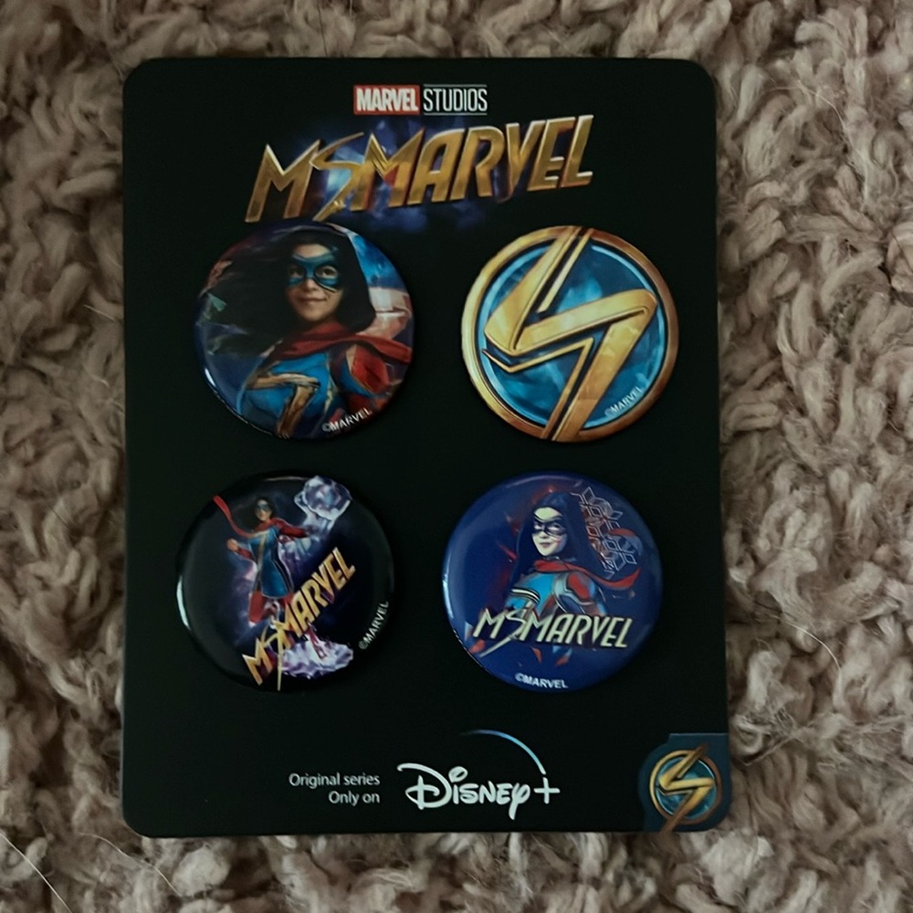 Ms. marvel Disney+ show pins